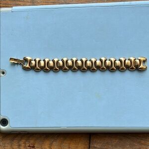 Monet Gold-Tone Link Bracelet